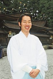 がんばってます／九鬼　浩隆〈くき　ひろたか〉さん（３０歳）／熊野本宮大社
