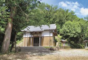 切目川沿いのほこら～印南～お参りスポット（１１）／こんにゃく地蔵　（樮川）