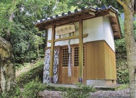 切目川沿いのほこら～印南～お参りスポット（１５）／子授け地蔵（古井）