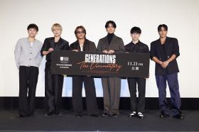メンバー脱退を経た“リアル”に迫る　GENERATIONSドキュメンタリー映画、白濱亜嵐「全てのボーイズグループに起こりうる話」