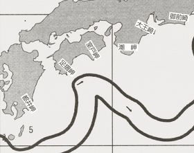 紀南周辺の海流図（２月２８日発行）