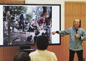 遊びの本質訴える／串本　ＰＴＡ講演会で天野さん