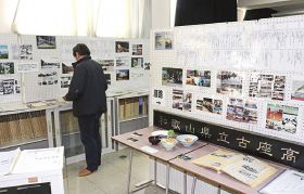 旧古座高校の百年の歴史展示　串本古座高に資料室