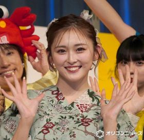 ゆうちゃみ、浴衣でMC　盆踊り楽しみギャルピース　「大阪は人情の街」地元PR