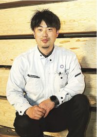 がんばってます／後　　棟晃（うしろ　むねあき）さん（３５歳）／上富田町生馬　後工務店